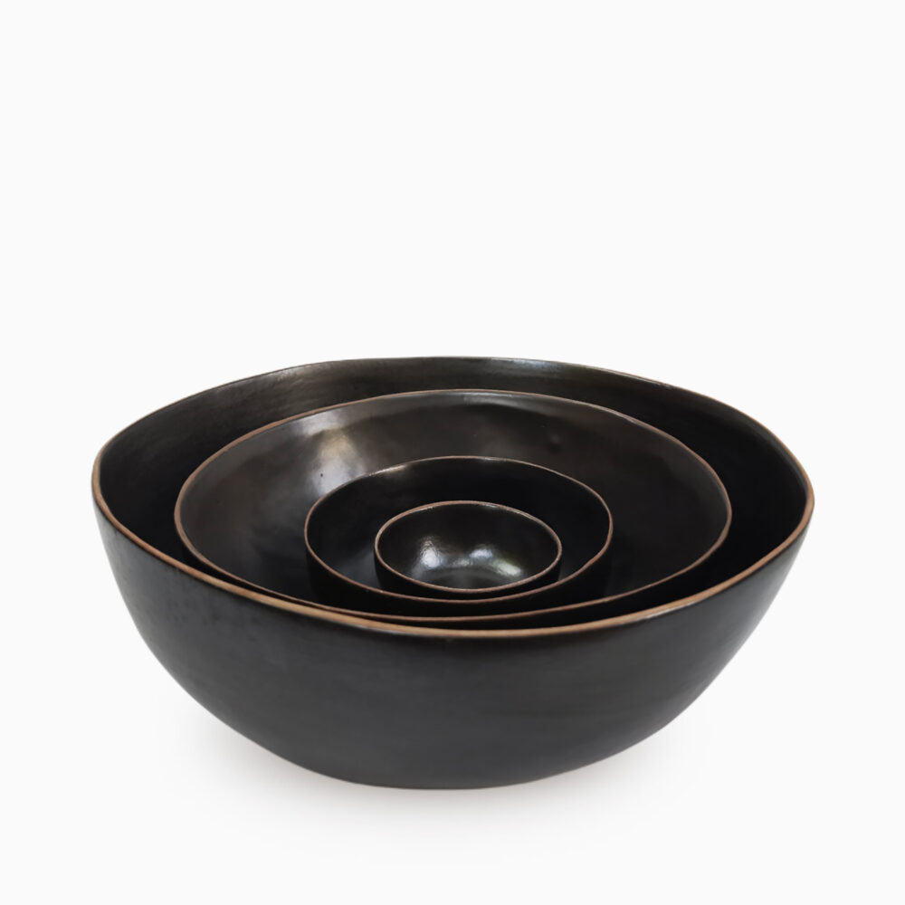 Cereal Bowl ~5" | Black Shady - Image 2