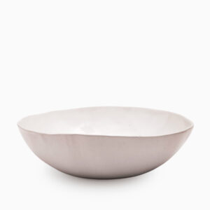 Large Bowl Buffet ~10" | Eerie White