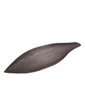 Coco Leaf Platter ~35" Shagreen