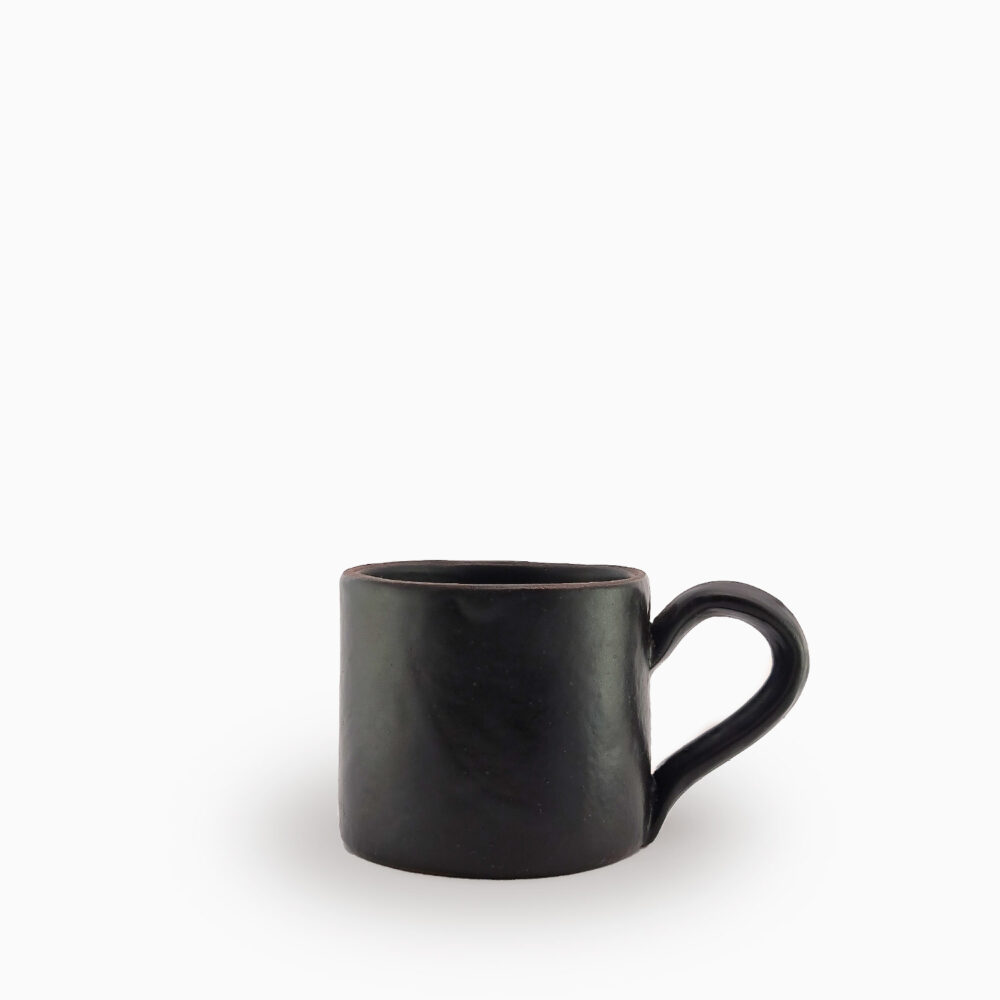 Latte Cup ~6oz  | Black Shady