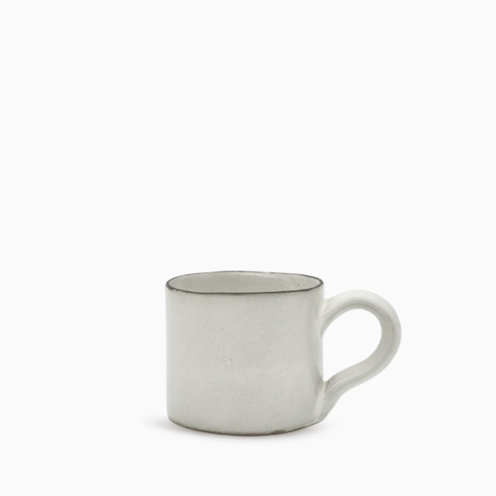 Latte Cup ~6oz with Saucer | Line Art - Image 2
