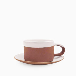 Cappuccino Cup ~12oz with Saucer | Tonsay Velvet