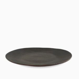 Dinner Plate ~10.5" | Black Shady