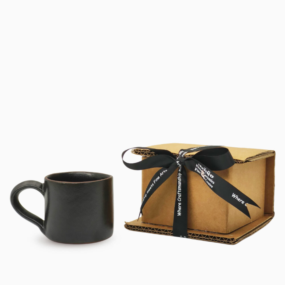 Latte Cup ~6oz  | Black Shady - Image 3